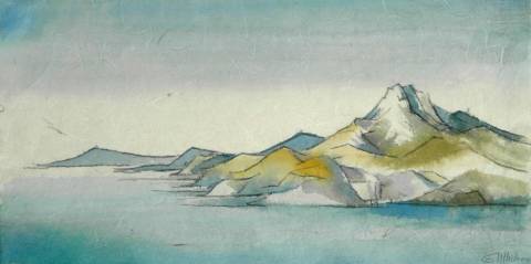 <p>Gunter Ullrich | Gardasee Laquila | 2000 | Aquarell</p>